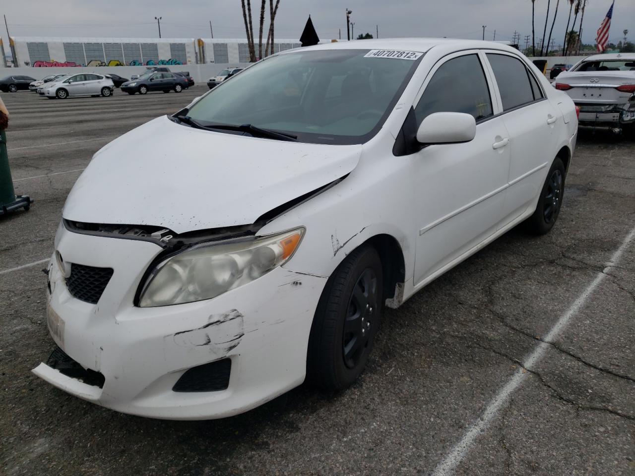 Photo 2 from auction – 2010 TOYOTA COROLLA BA with VIN 1NXBU4EE9AZ335434