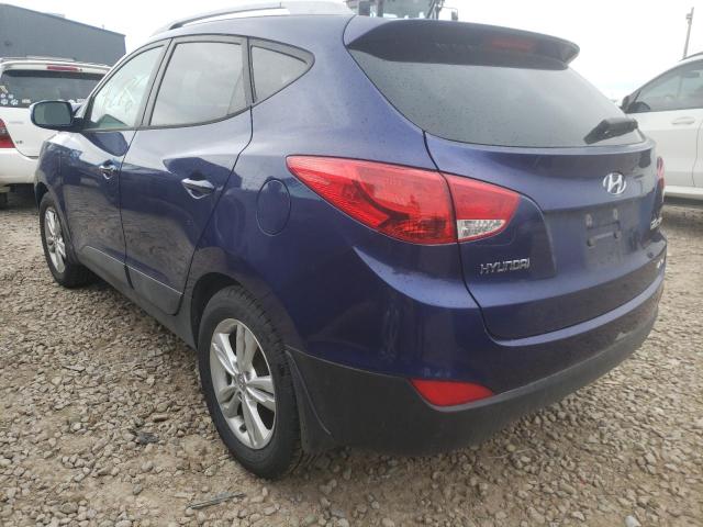 Photo 3 from auction – 2013 HYUNDAI TUCSON GLS with VIN KM8JUCAC1DU615444