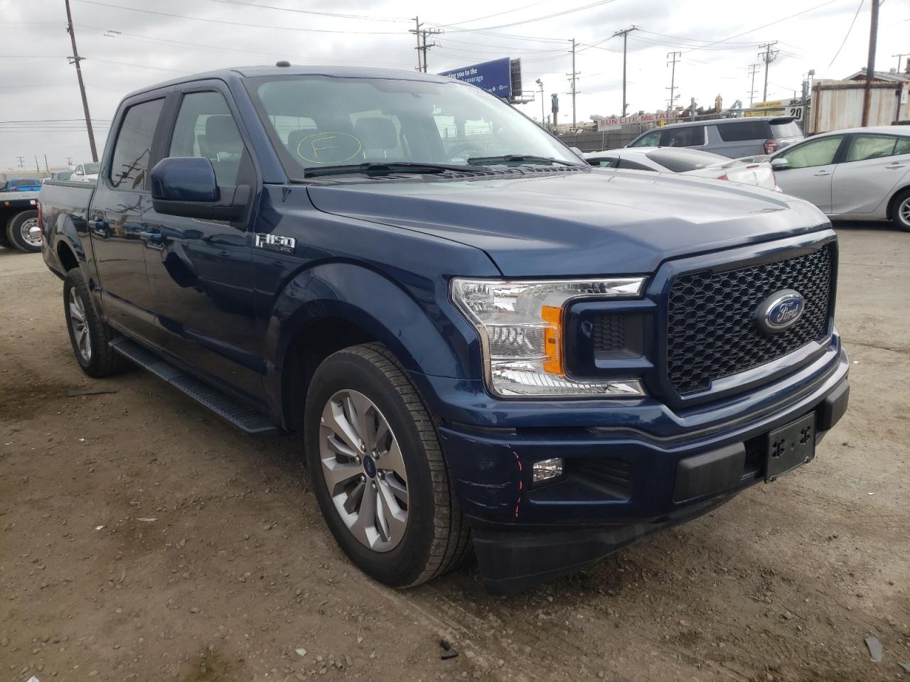 Photo 1 from auction – 2018 FORD F150 SUPER with VIN 1FTEW1CP9JKF59099