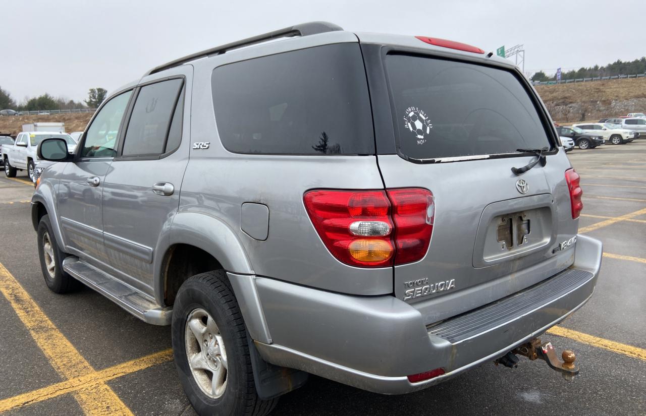 Photo 3 from auction – 2002 TOYOTA SEQUOIA SR with VIN 5TDBT44A92S092929