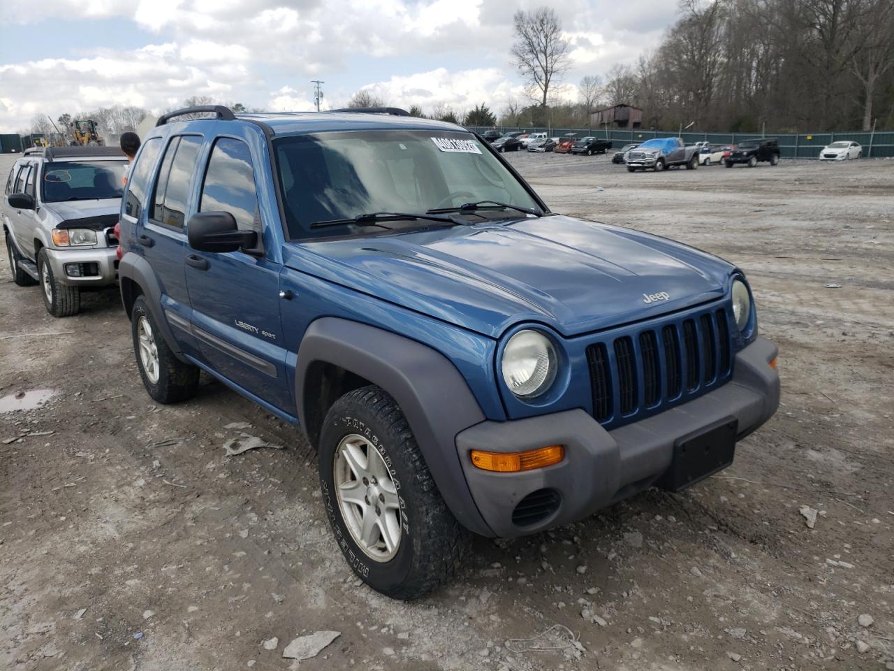 Photo 1 from auction – 2003 JEEP LIBERTY SP with VIN 1J4GL48K83W601705