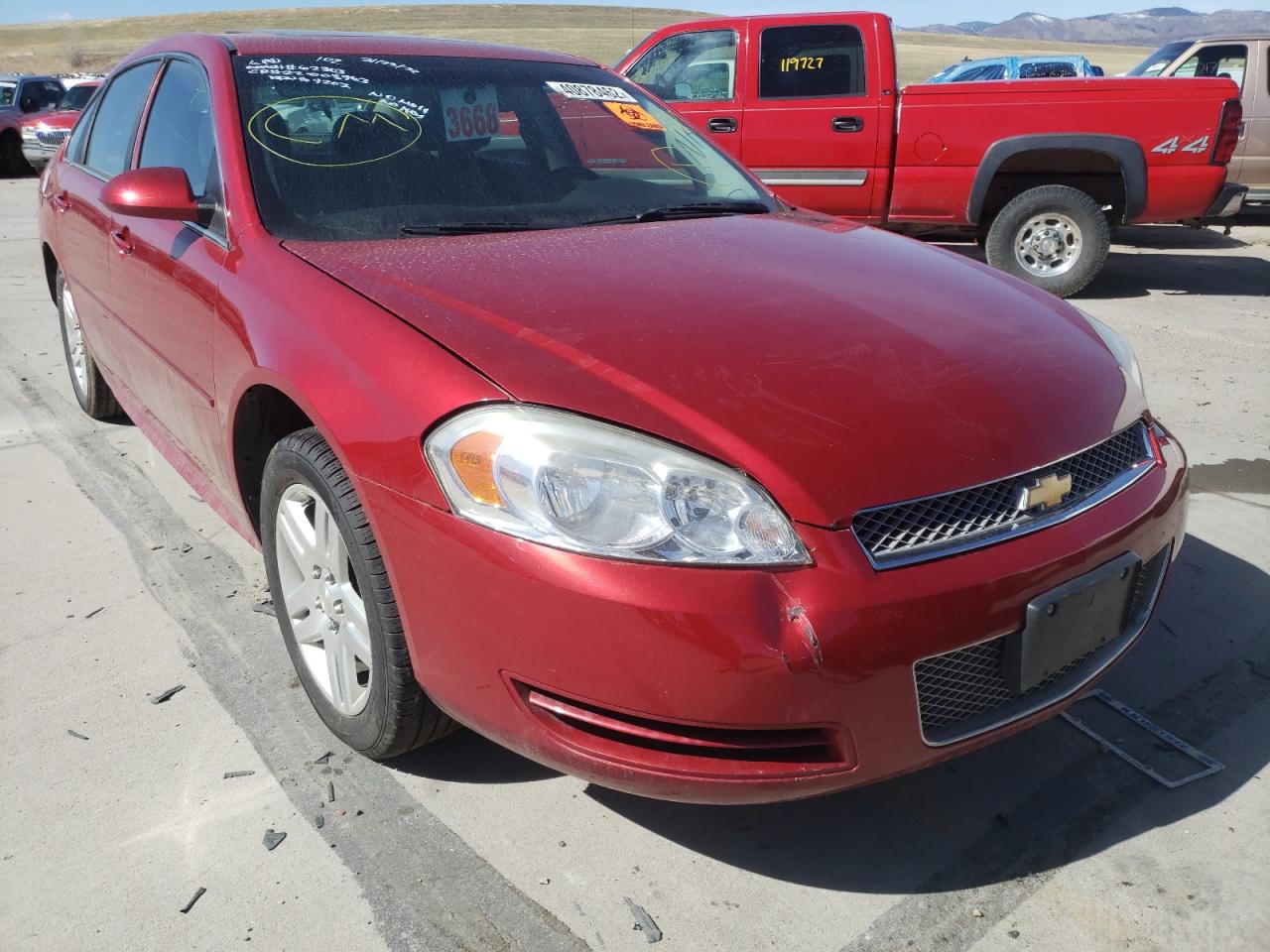 CHEVROLET IMPALA LIM 2014 with VIN 2G1WB5E36E1129207 - Photo from auction