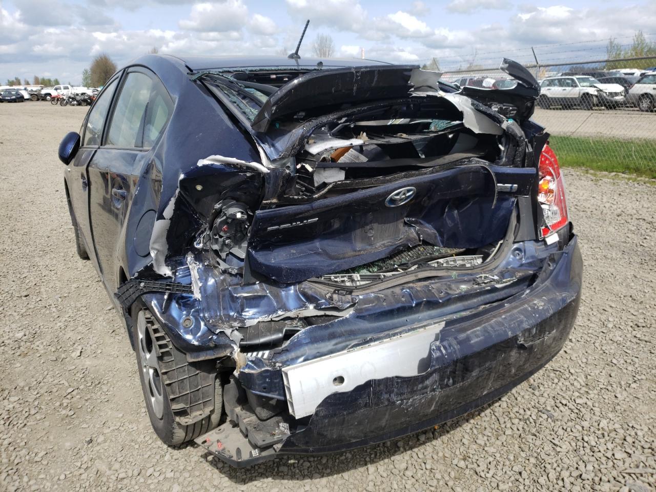Photo 9 from auction – 2012 TOYOTA PRIUS with VIN JTDKN3DU2C1508154
