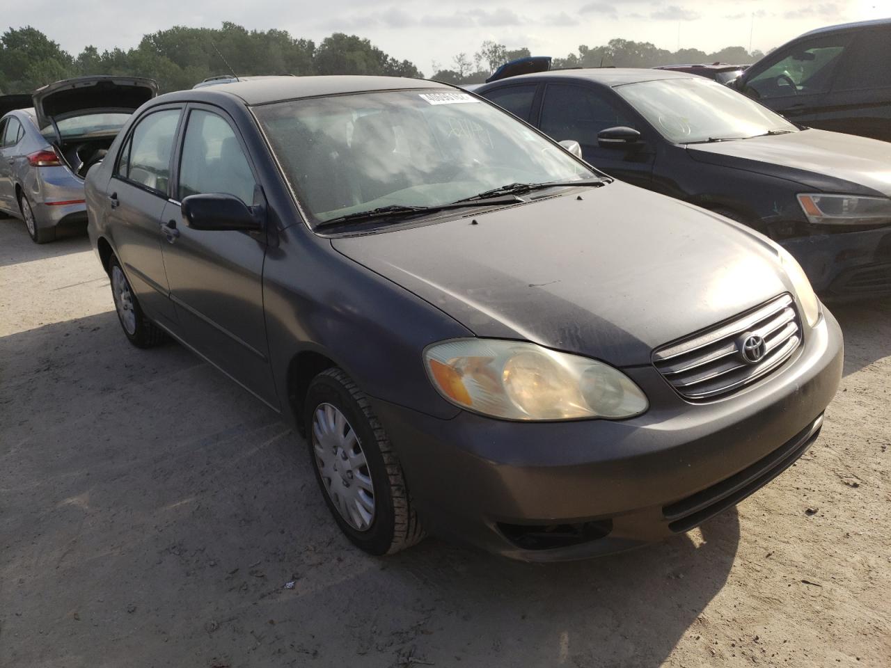 TOYOTA COROLLA CE 2003 with VIN 1NXBR32E23Z115877 - Photo from auction