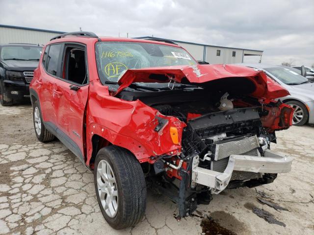 JEEP RENEGADE L 2018 with VIN ZACCJABB5JPH16788 - Photo from auction