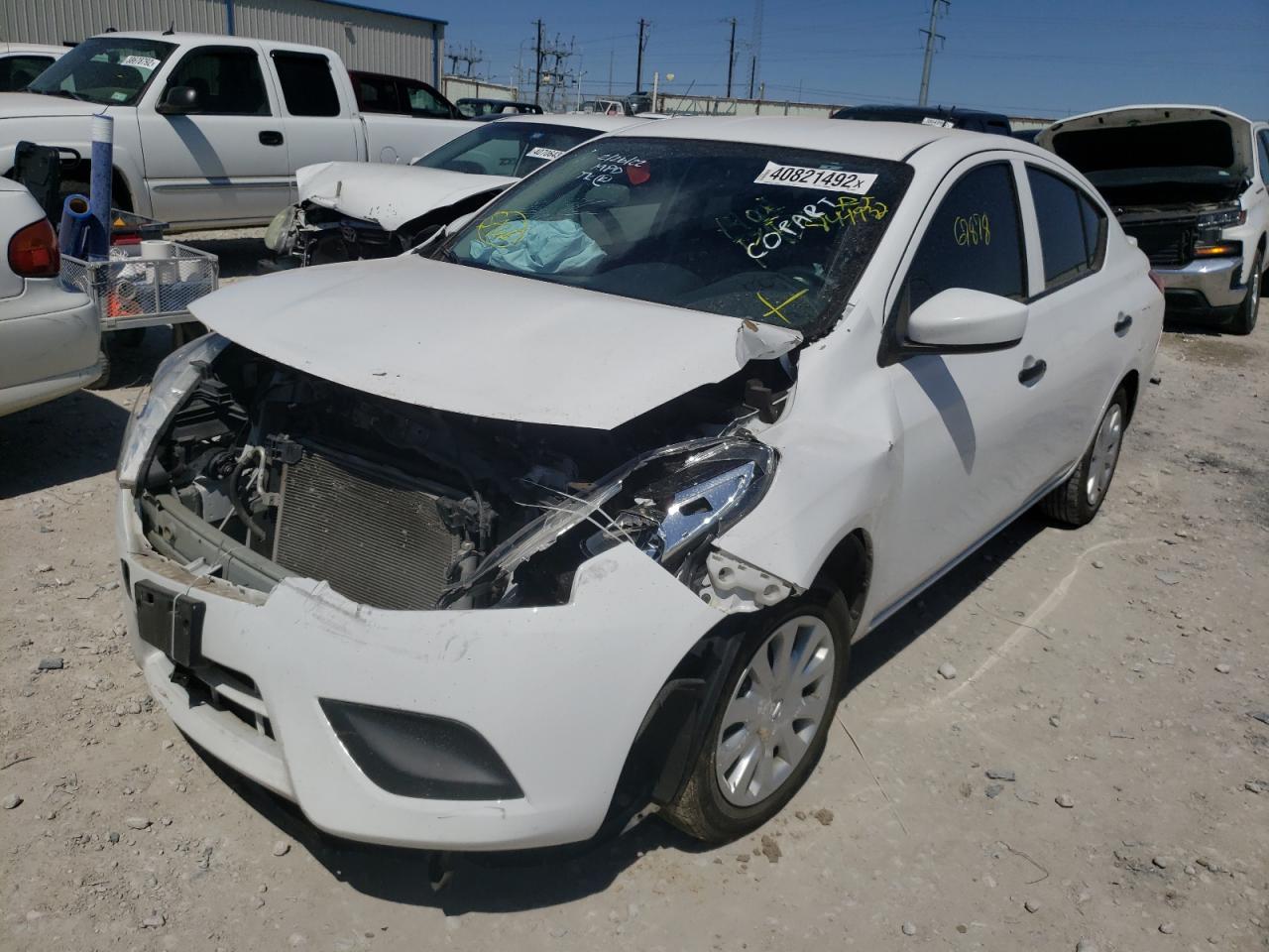 Photo 2 from auction – 2019 NISSAN VERSA S with VIN 3N1CN7APXKL844932