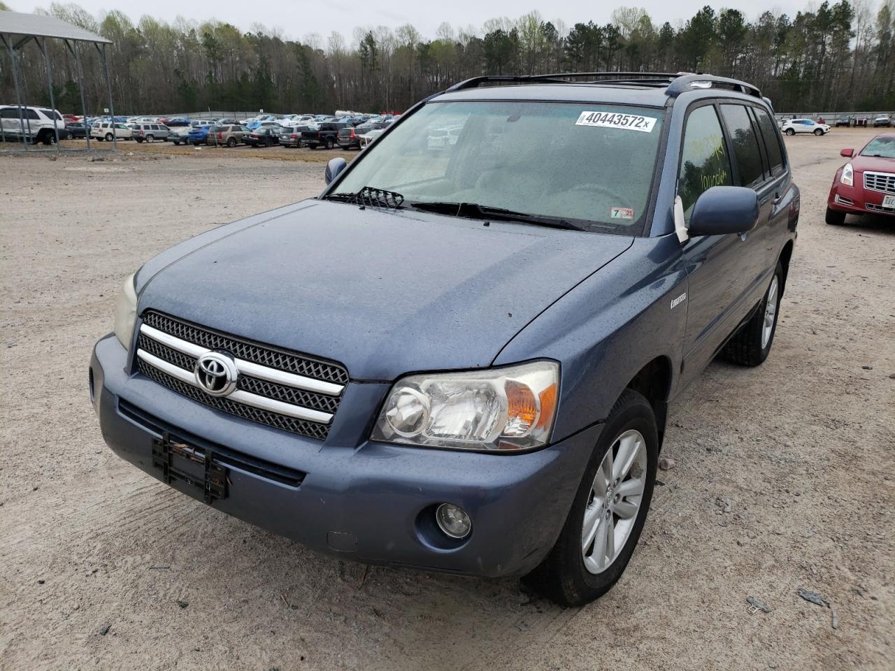 Photo 2 from auction – 2006 TOYOTA HIGHLANDER with VIN JTEDW21A860001310