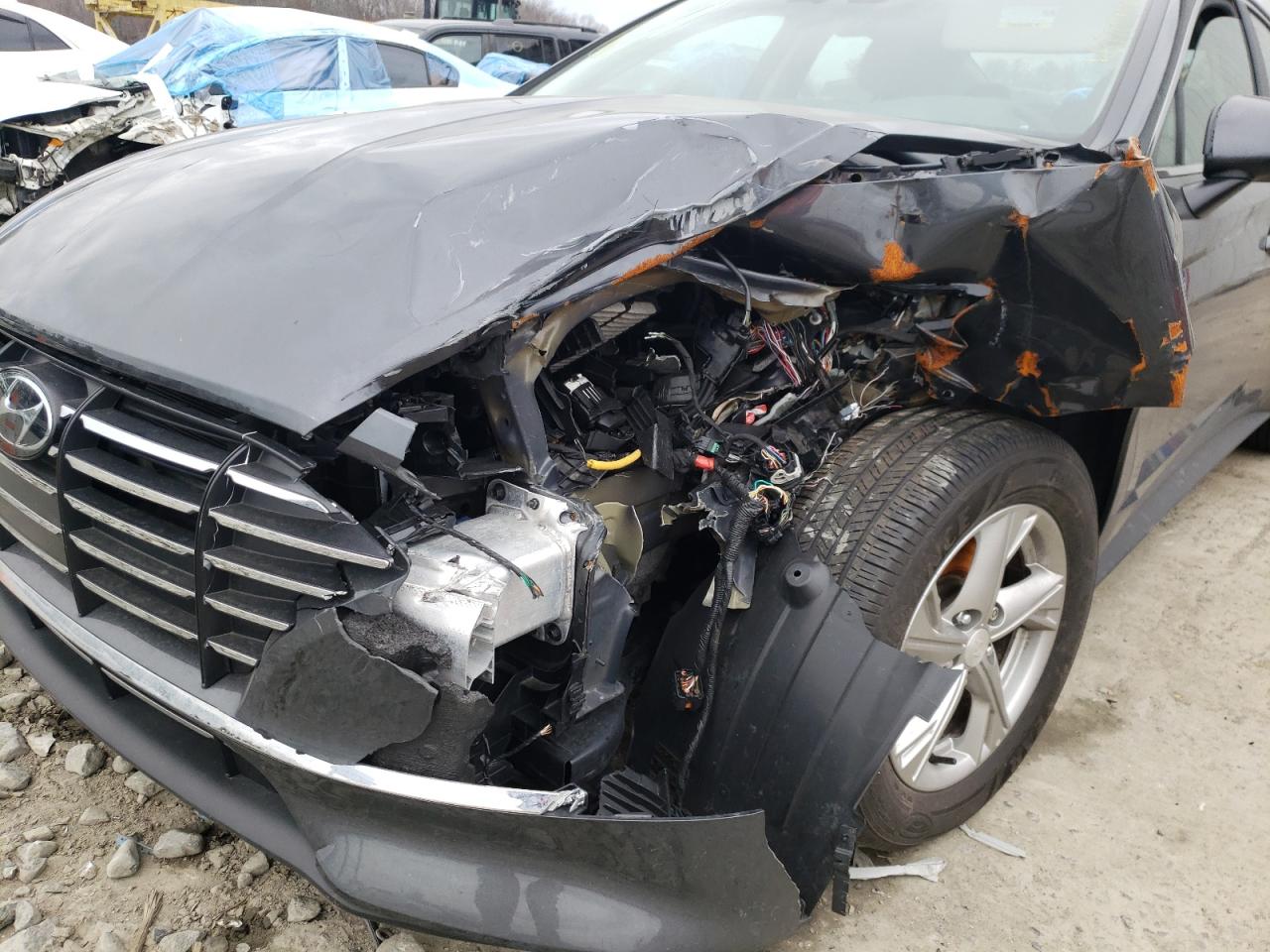 Photo 9 from auction – 2021 HYUNDAI SONATA SE with VIN 5NPEG4JA7MH075397