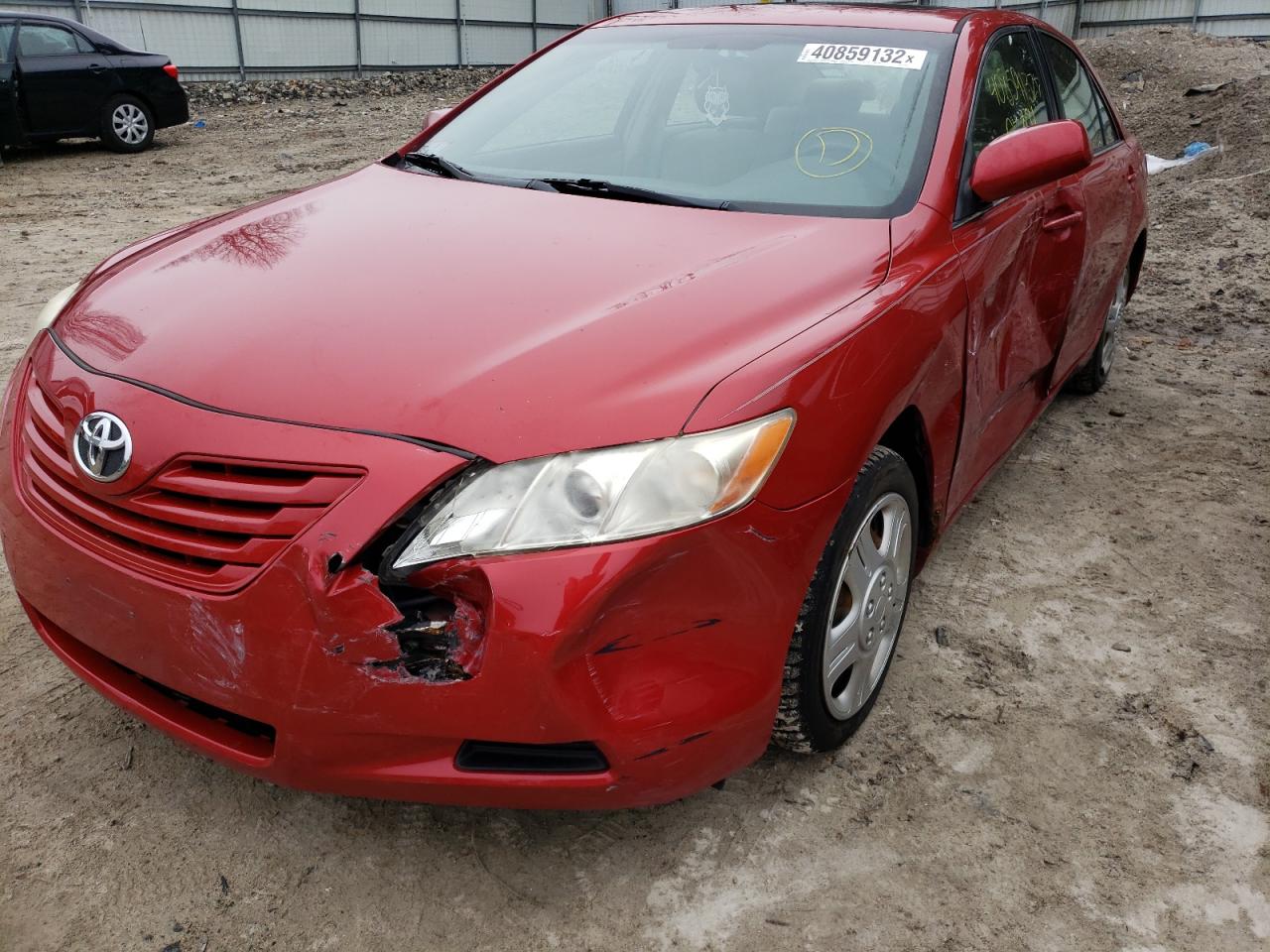 Photo 9 from auction – 2007 TOYOTA CAMRY CE with VIN JTNBE46K773001841
