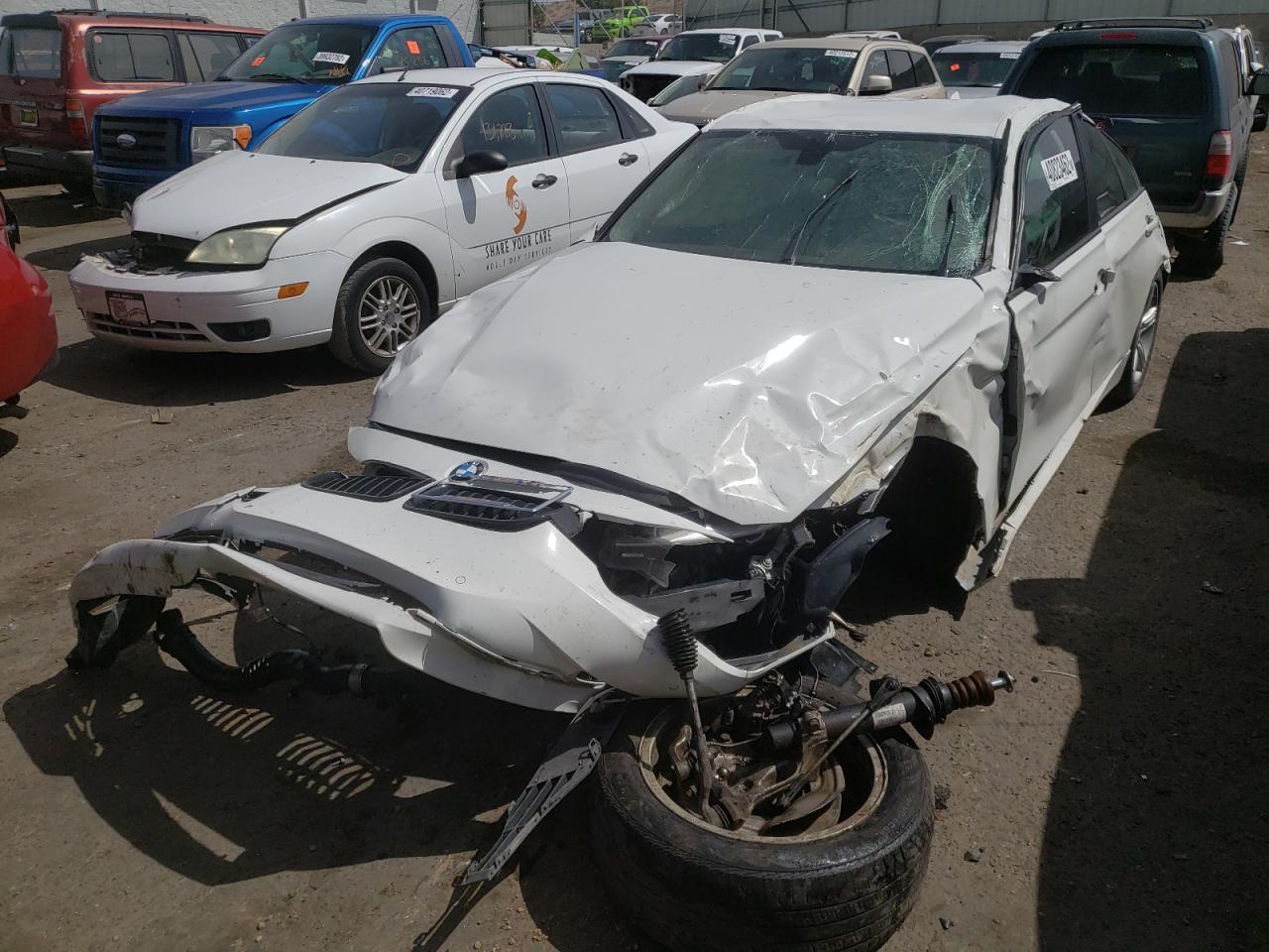 Photo 2 from auction – 2015 BMW 328 I with VIN WBA3A5G52FNS91277