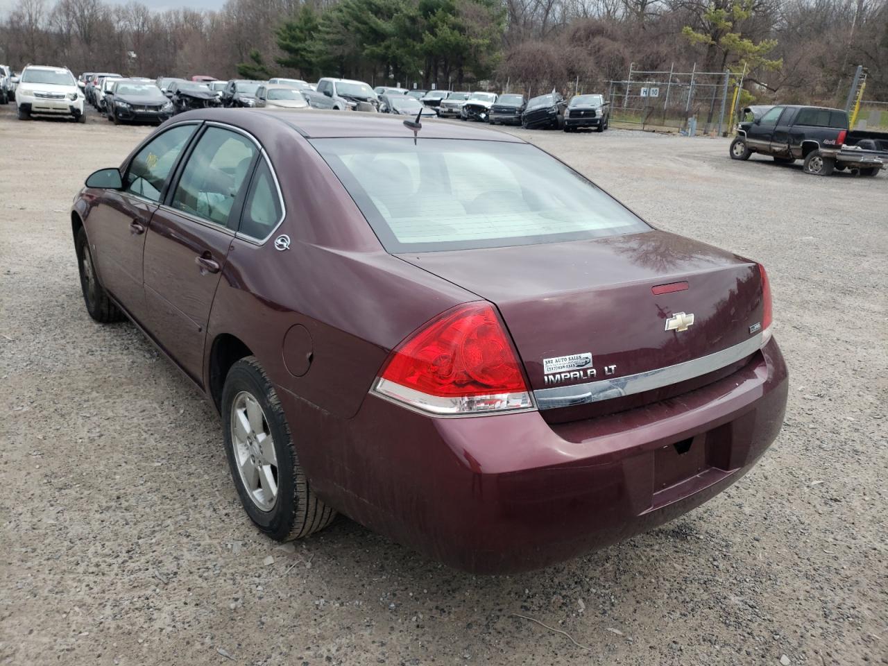 Photo 3 from auction – 2007 CHEVROLET IMPALA LT with VIN 2G1WT58K679268404