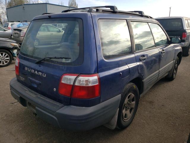 Photo 4 from auction – 2001 SUBARU FORESTER L with VIN JF1SF63531H721651