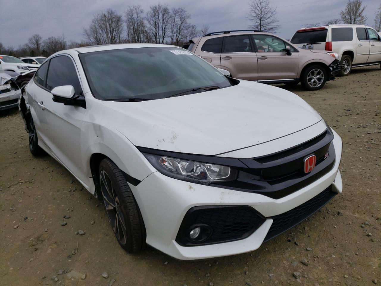 HONDA CIVIC SI 2019 with VIN 2HGFC3A54KH750126 - Photo from auction