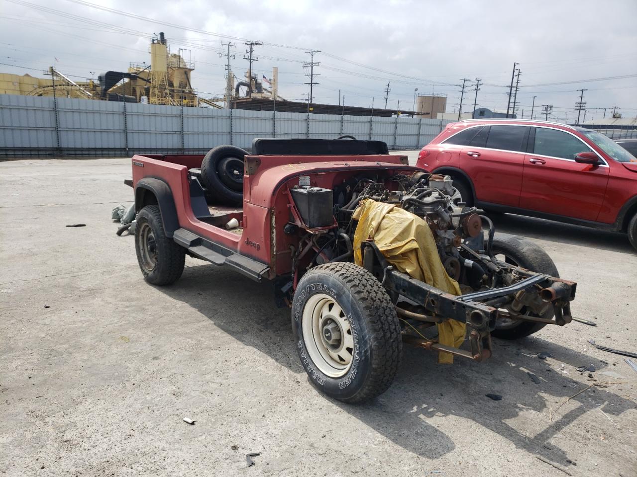 Photo 1 from auction – 1987 JEEP WRANGLER with VIN 2BCCL8116HB515042