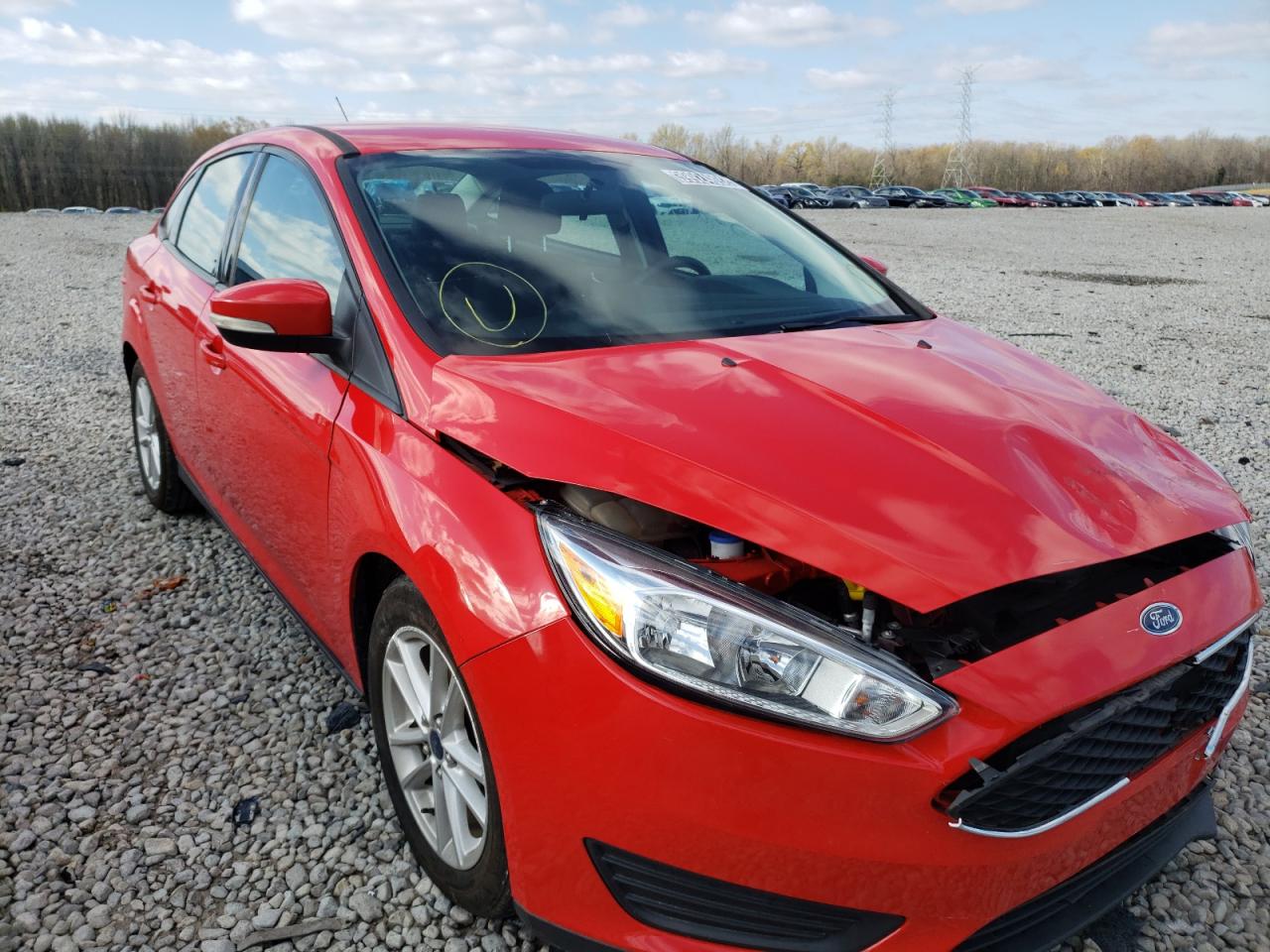FORD FOCUS SE 2015 with VIN 1FADP3F2XFL321774 - Photo from auction