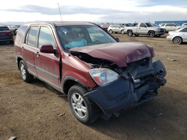 Photo 1 from auction – 2003 HONDA CR-V EX with VIN SHSRD78813U109239