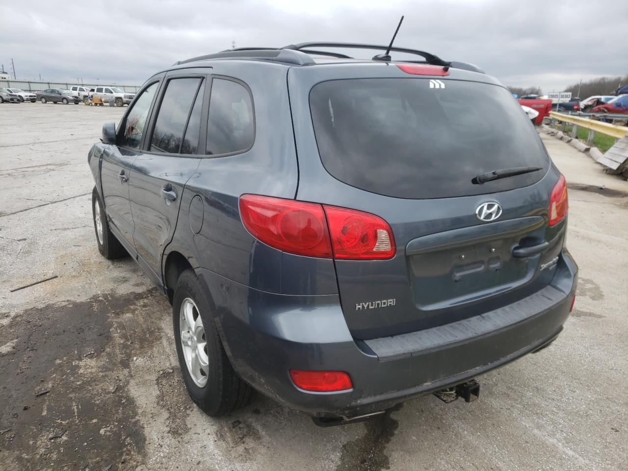 Photo 3 from auction – 2007 HYUNDAI SANTA FE with VIN 5NMSG73D17H070337