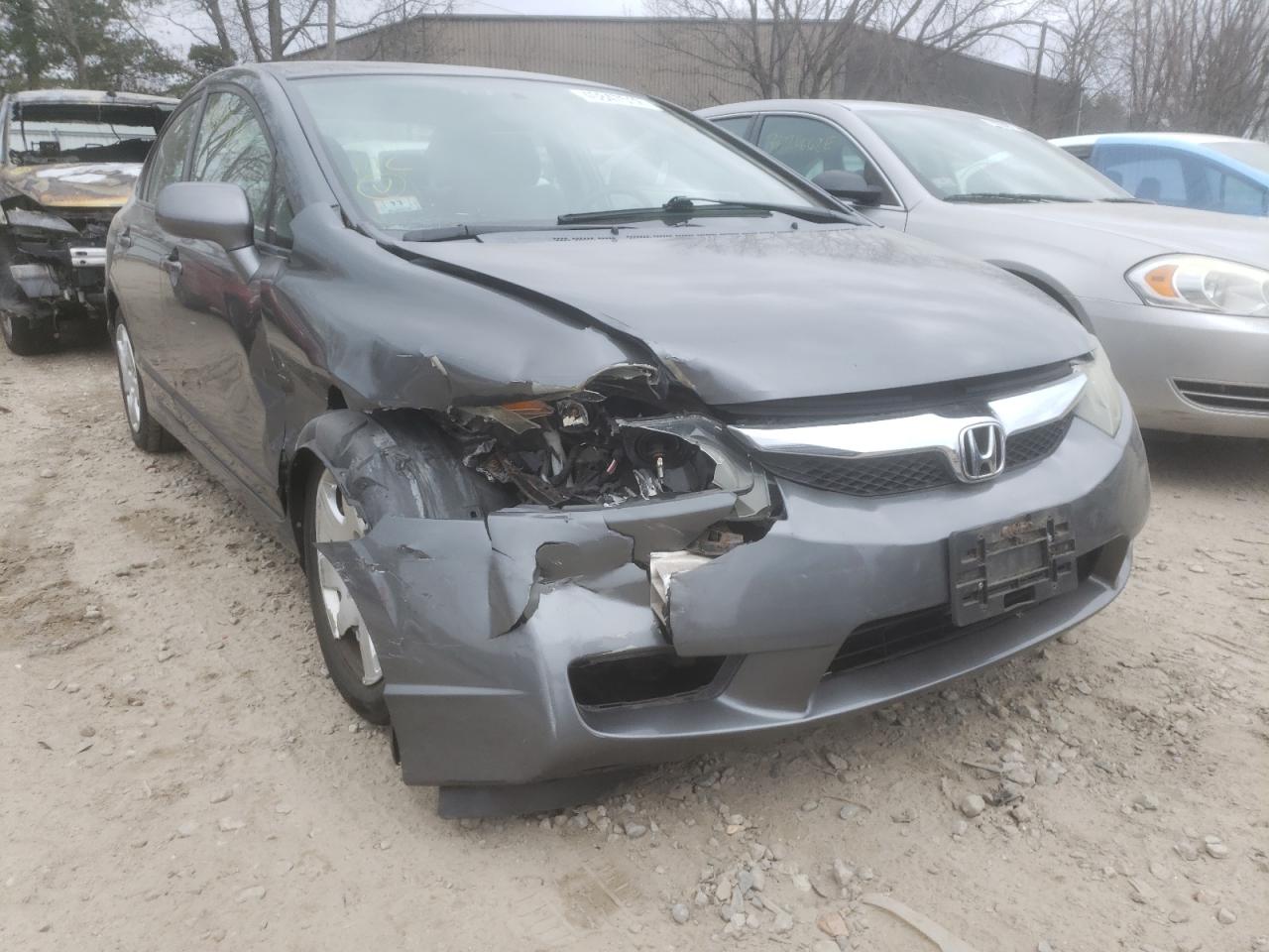 Photo 1 from auction – 2009 HONDA CIVIC LX with VIN 2HGFA16509H348973