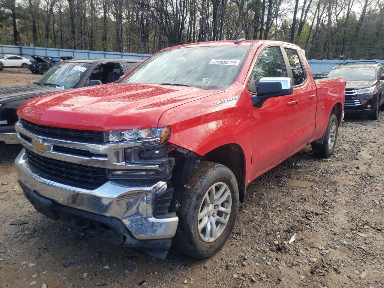 Photo 2 from auction – 2020 CHEVROLET SILVERADO with VIN 1GCRYDED5LZ254922