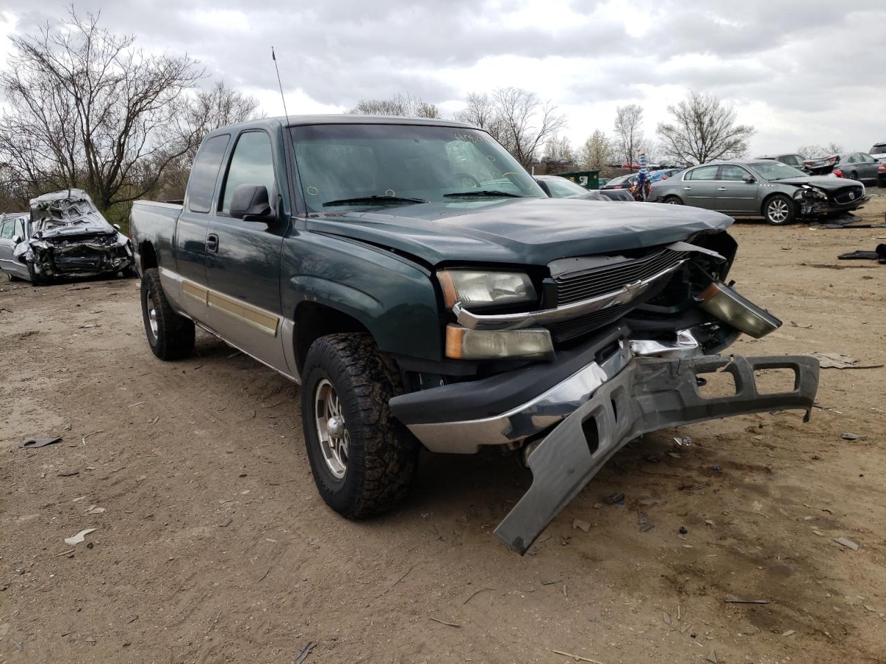 CHEVROLET SILVERADO 2003 with VIN 1GCEK19Z93Z294666 - Photo from auction