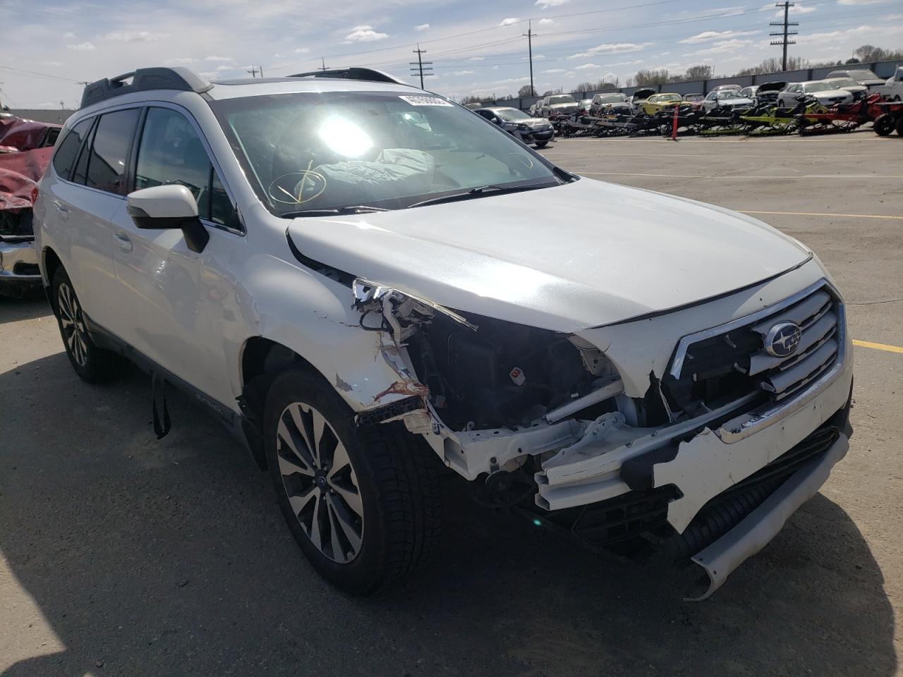 SUBARU OUTBACK 3. 2015 with VIN 4S4BSENCXF3343873 - Photo from auction
