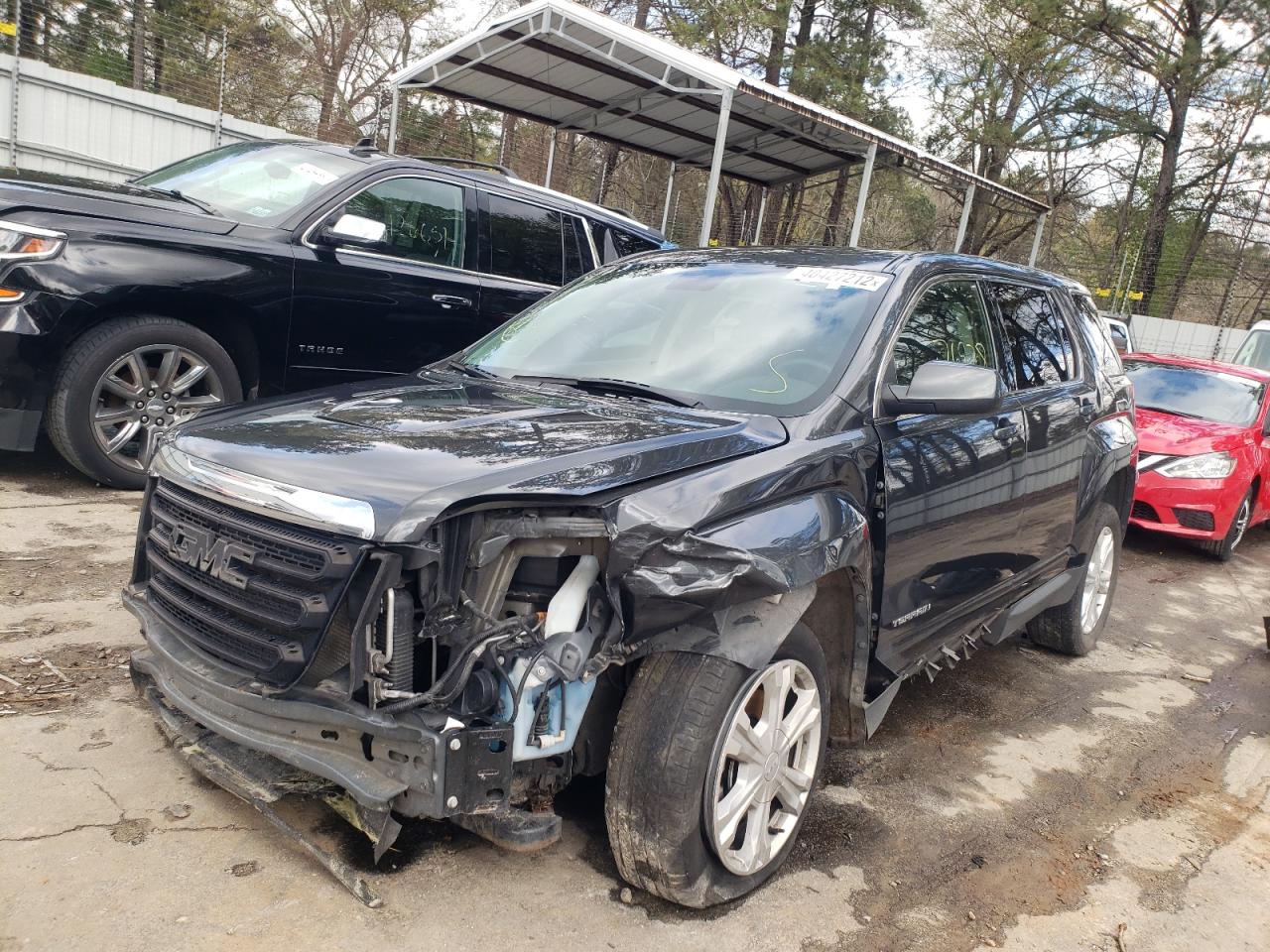 Photo 3 from auction – 2017 GMC TERRAIN SL with VIN 2GKALMEK2H6318013
