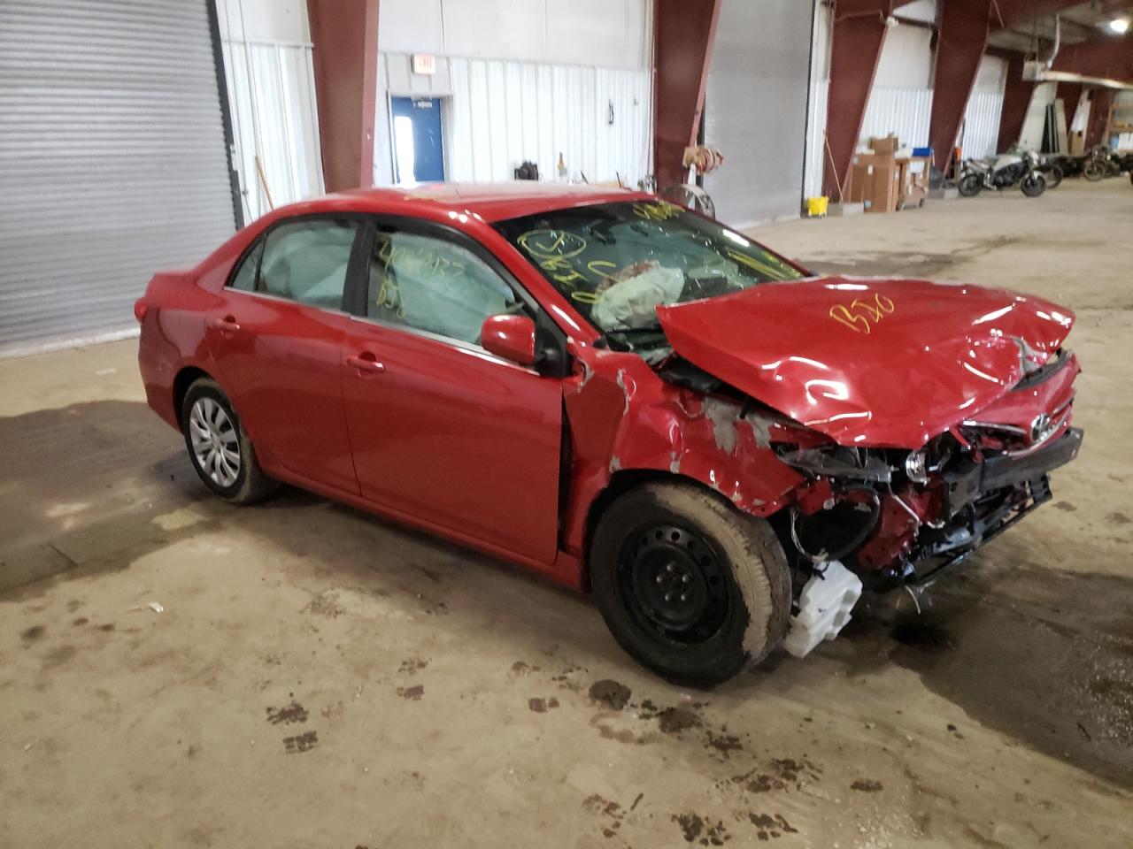 TOYOTA COROLLA BA 2013 with VIN 2T1BU4EE2DC998317 - Photo from auction