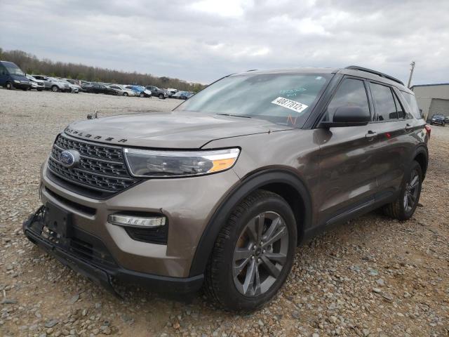 Photo 2 from auction – 2021 FORD EXPLORER X with VIN 1FMSK7DH2MGB28373
