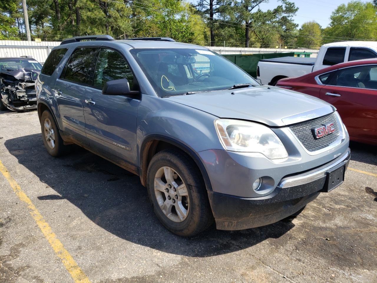GMC ACADIA SLE 2008 with VIN 1GKER13778J294338 - Photo from auction