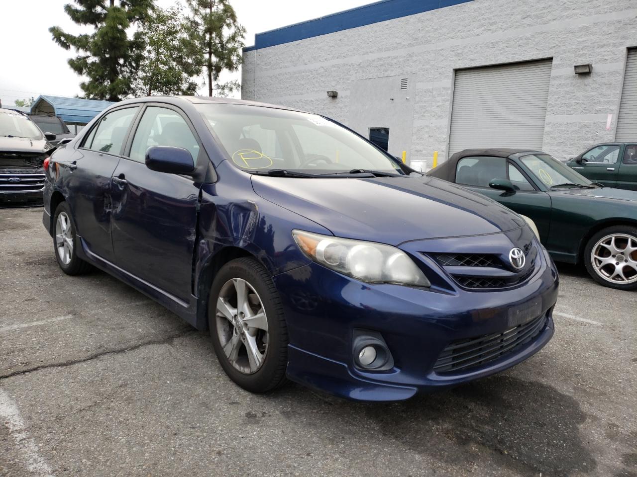 TOYOTA COROLLA BA 2011 with VIN 2T1BU4EE4BC599633 - Photo from auction