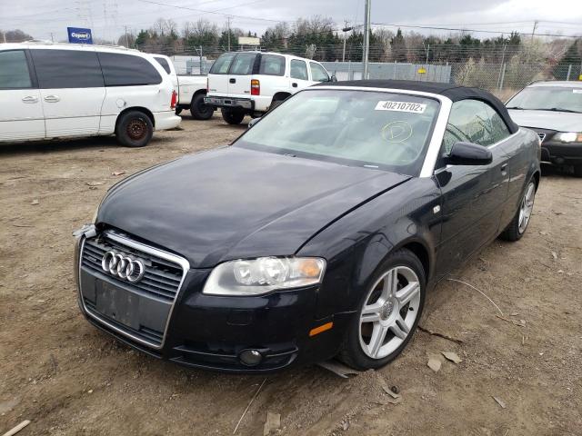Photo 2 from auction – 2007 AUDI A4 2.0T CA with VIN WAUDF48H17K020092