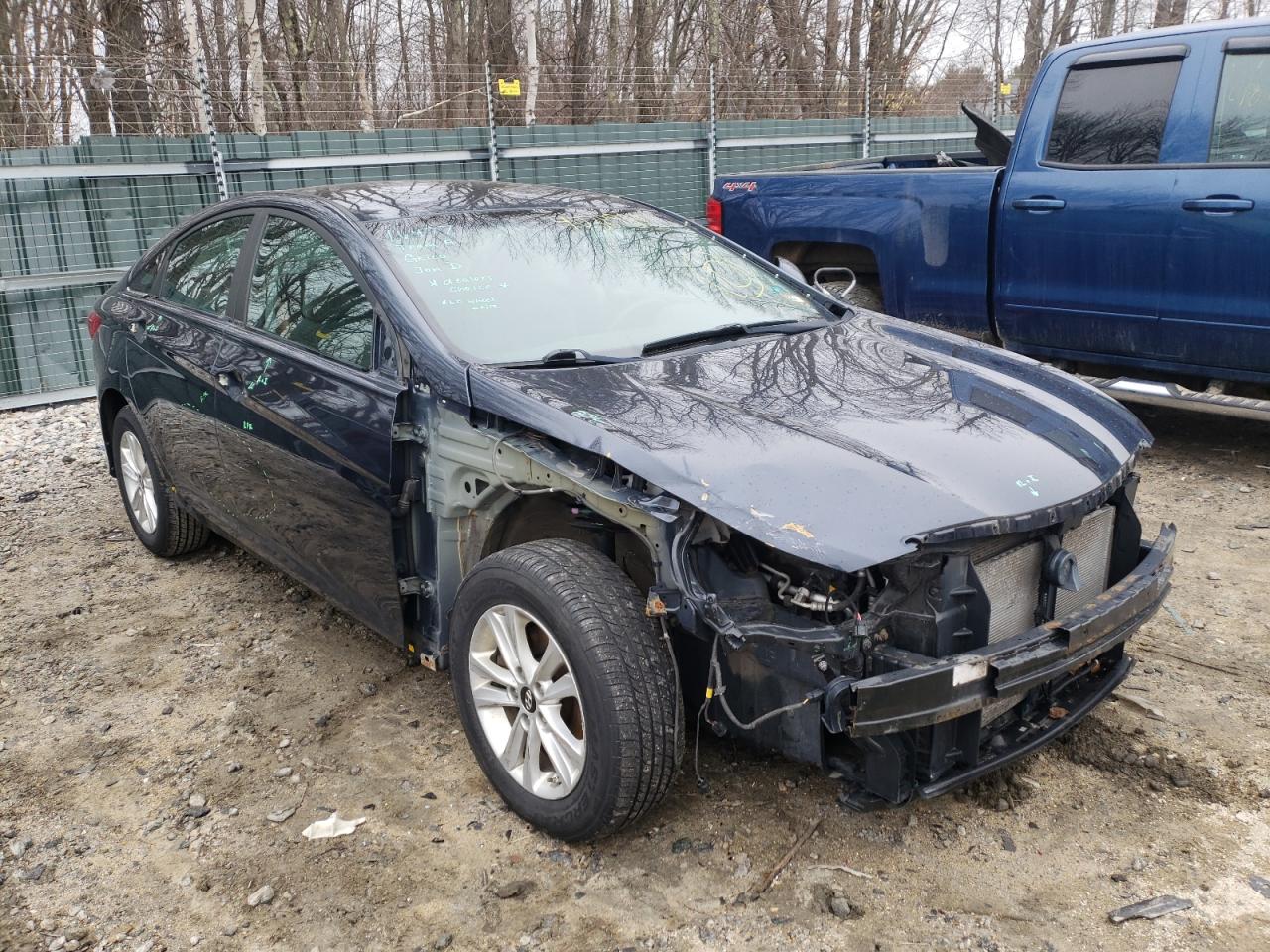 Photo 1 from auction – 2014 HYUNDAI SONATA GLS with VIN 5NPEB4AC4EH861269
