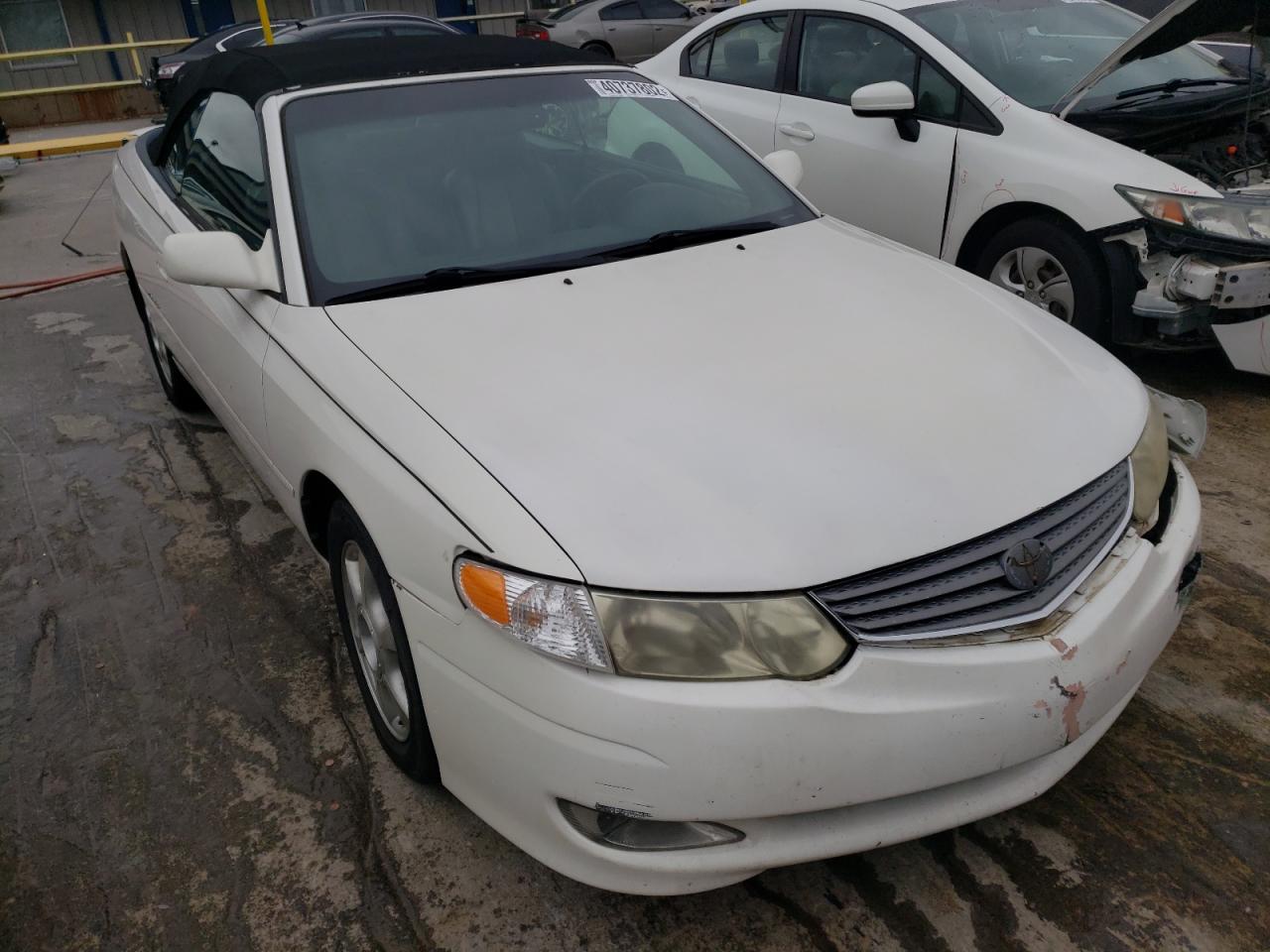 TOYOTA CAMRY SOLA 2002 with VIN 2T1FF28PX2C596409 - Photo from auction