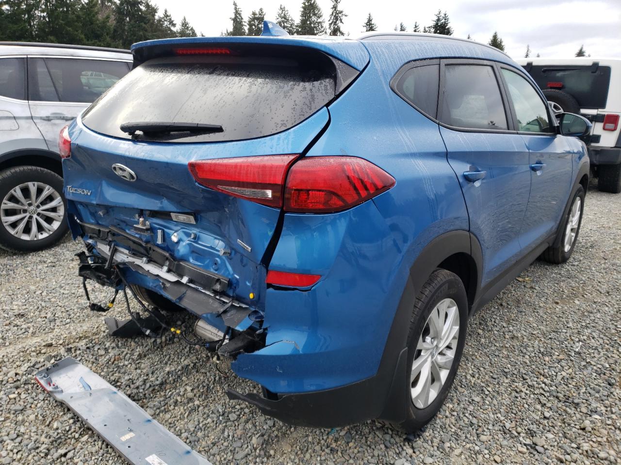 Photo 4 from auction – 2021 HYUNDAI TUCSON LIM with VIN KM8J3CA49MU288366
