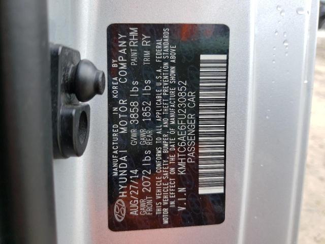Photo 10 from auction – 2015 HYUNDAI VELOSTER T with VIN KMHTC6AE6FU230852