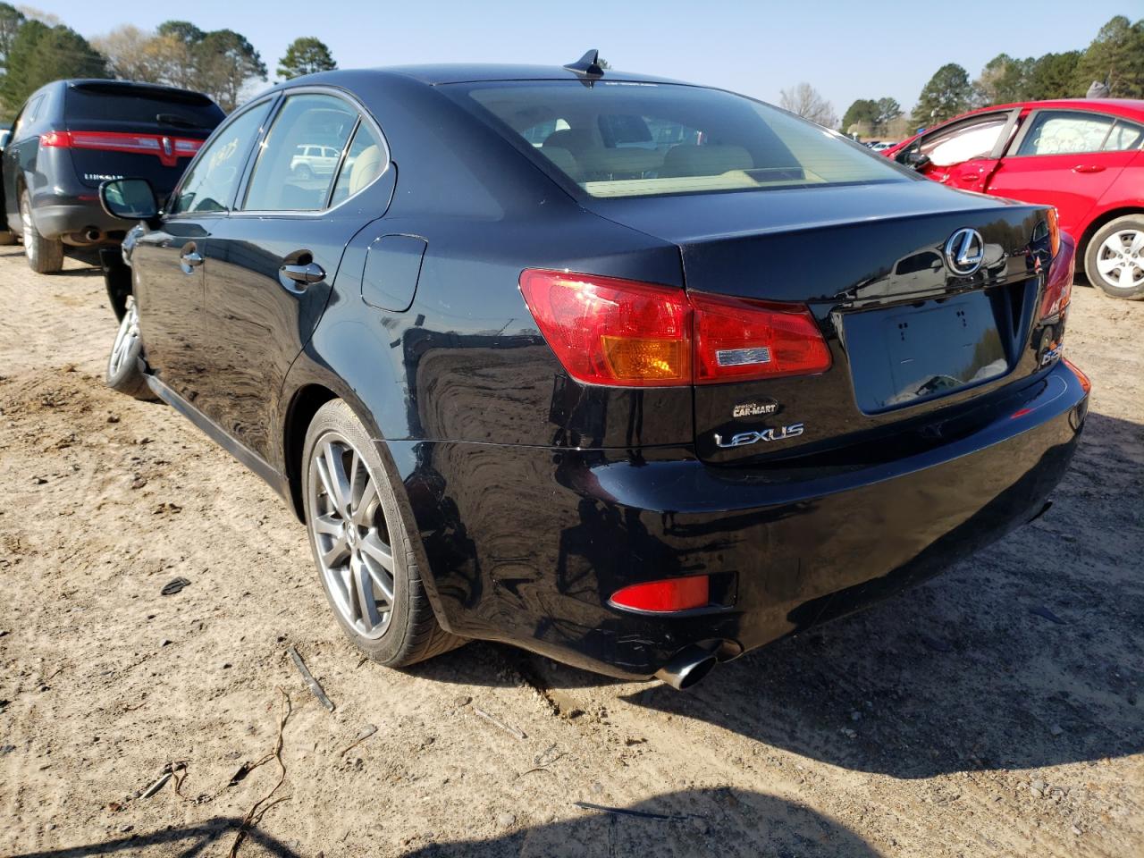 Photo 3 from auction – 2008 LEXUS IS 250 with VIN JTHBK262082069812