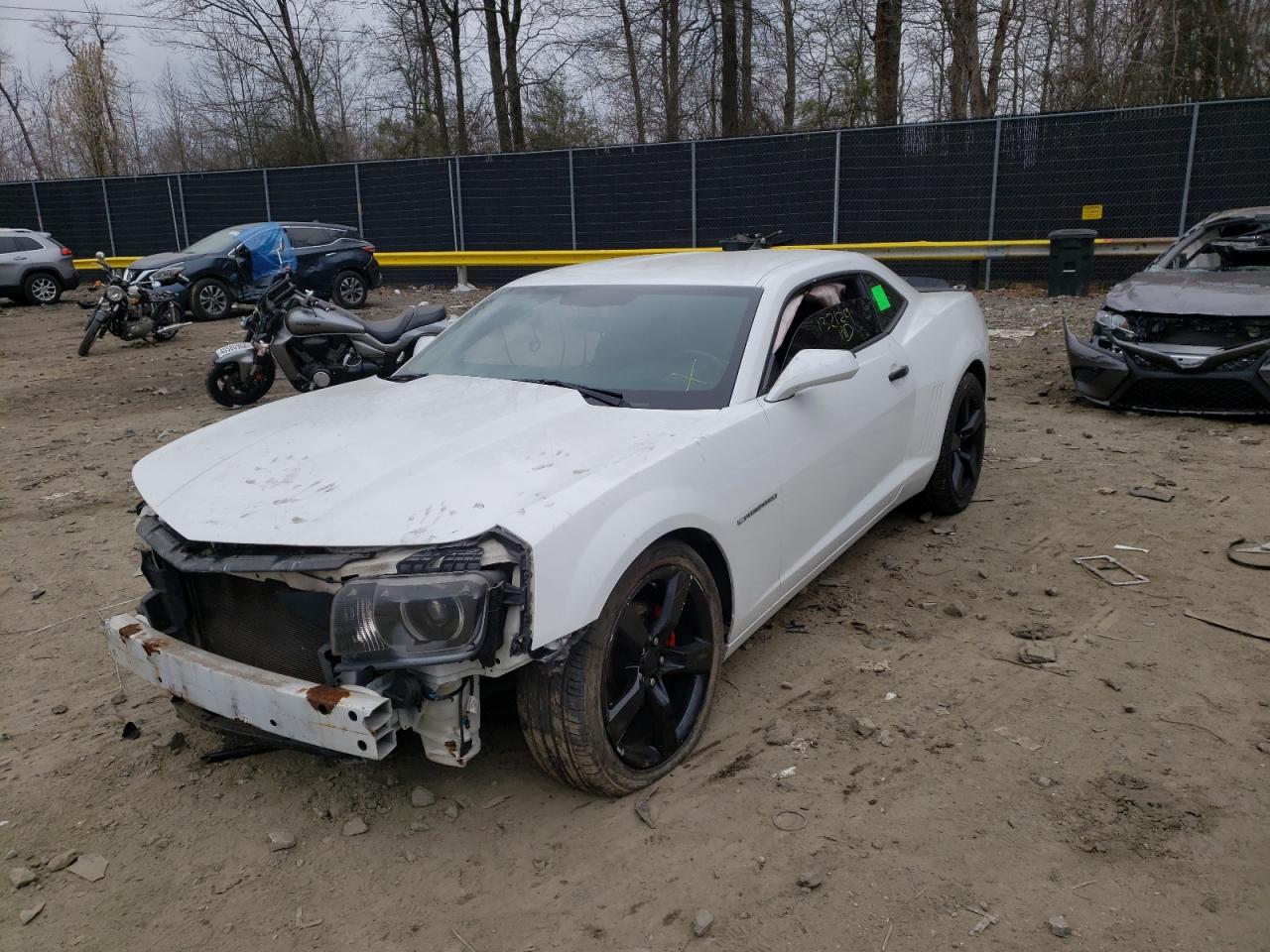 Photo 2 from auction – 2012 CHEVROLET CAMARO LT with VIN 2G1FB1E31C9117358