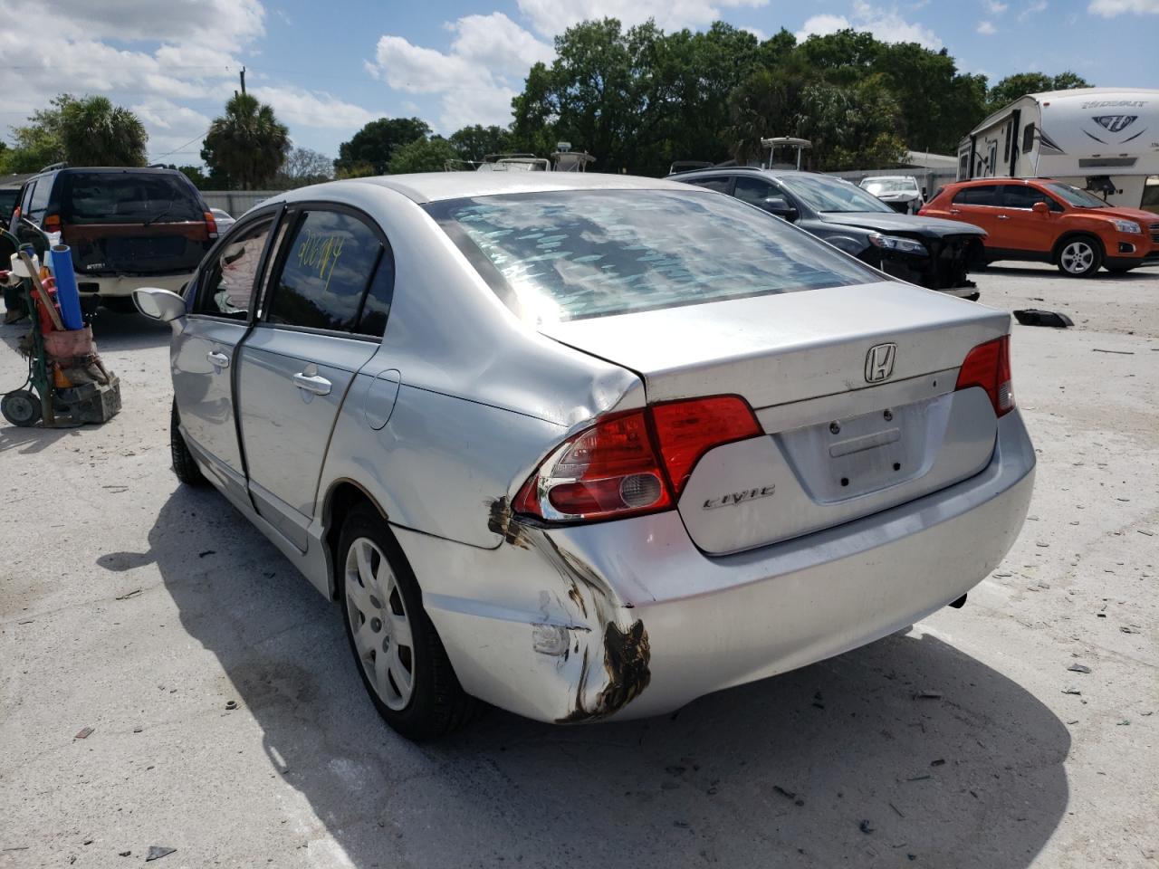 Photo 3 from auction – 2008 HONDA CIVIC LX with VIN 2HGFA16508H353377