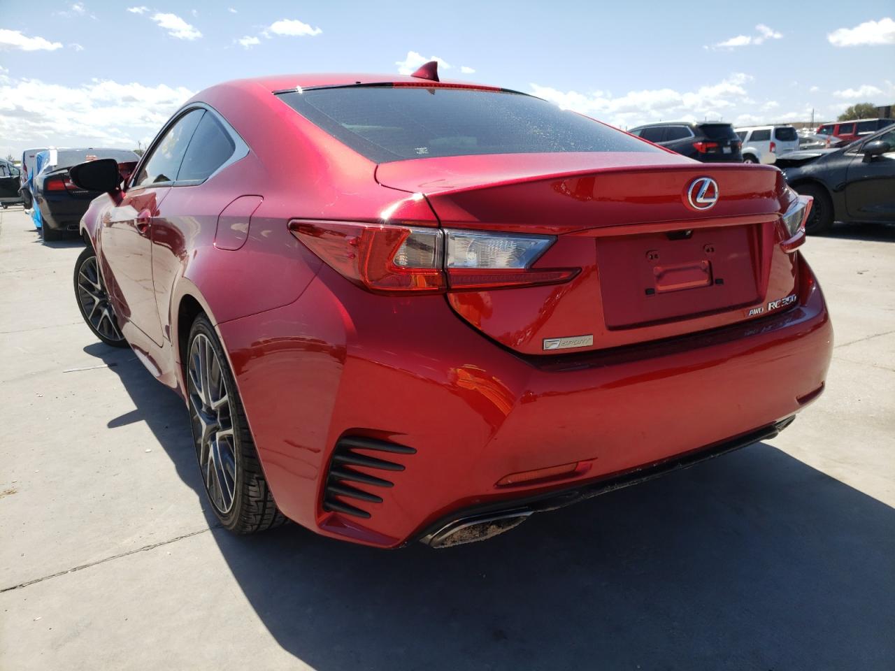 Photo 3 from auction – 2015 LEXUS RC 350 with VIN JTHSE5BC3F5001538
