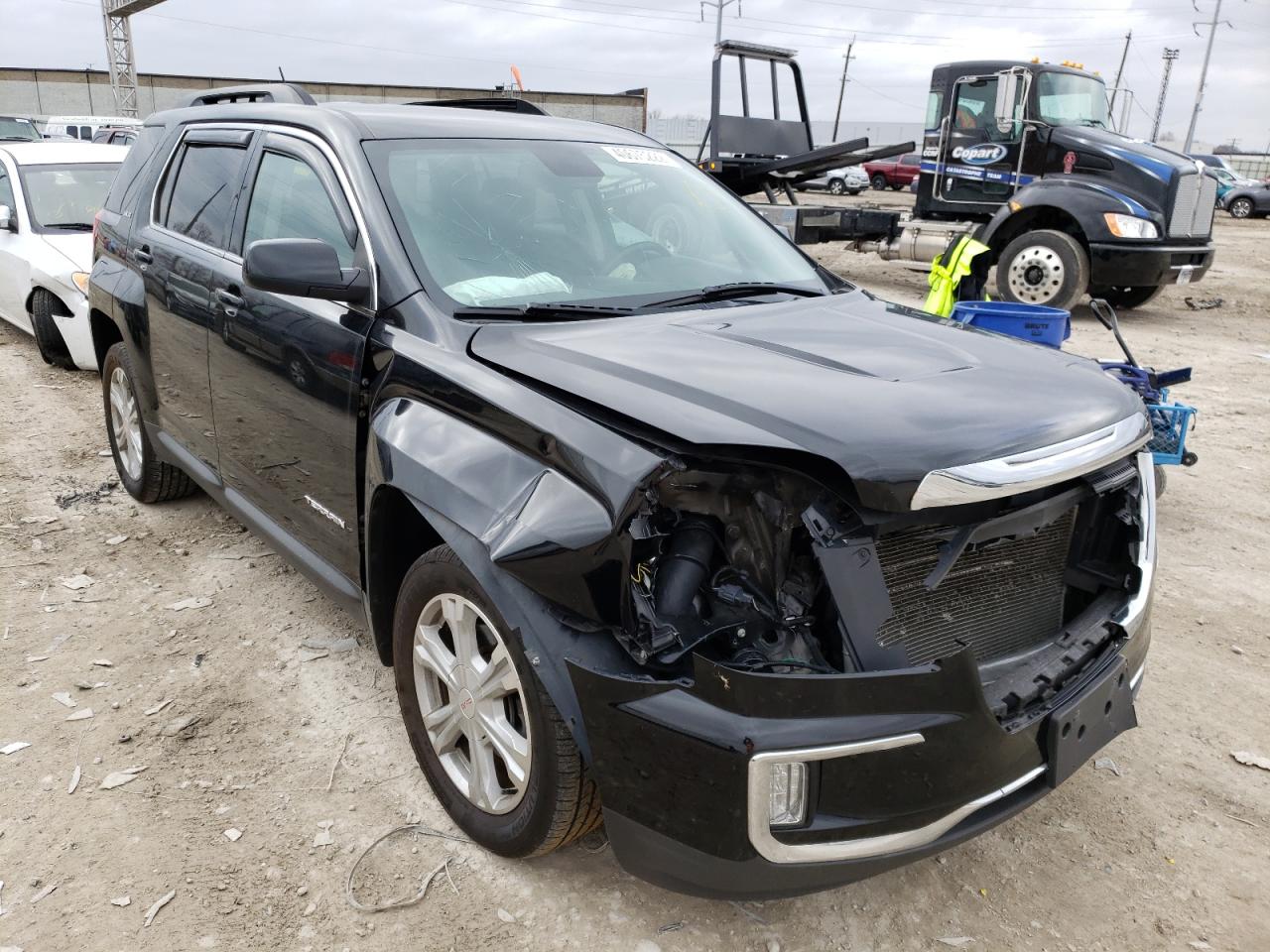 GMC TERRAIN SL 2017 with VIN 2GKFLTEK6H6264716 - Photo from auction
