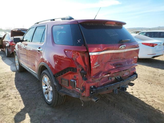 Photo 3 from auction – 2013 FORD EXPLORER L with VIN 1FM5K8F88DGB27678