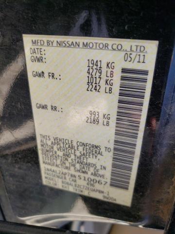 Photo 10 from auction – 2011 NISSAN ALTIMA BAS with VIN 1N4AL2AP7BN510067