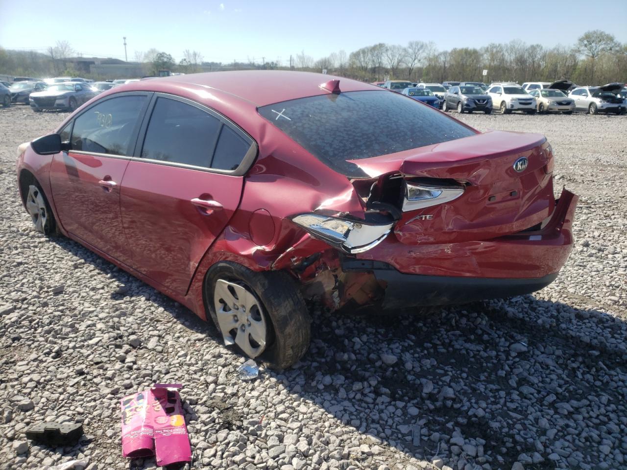 Photo 3 from auction – 2016 KIA FORTE LX with VIN KNAFK4A69G5438377