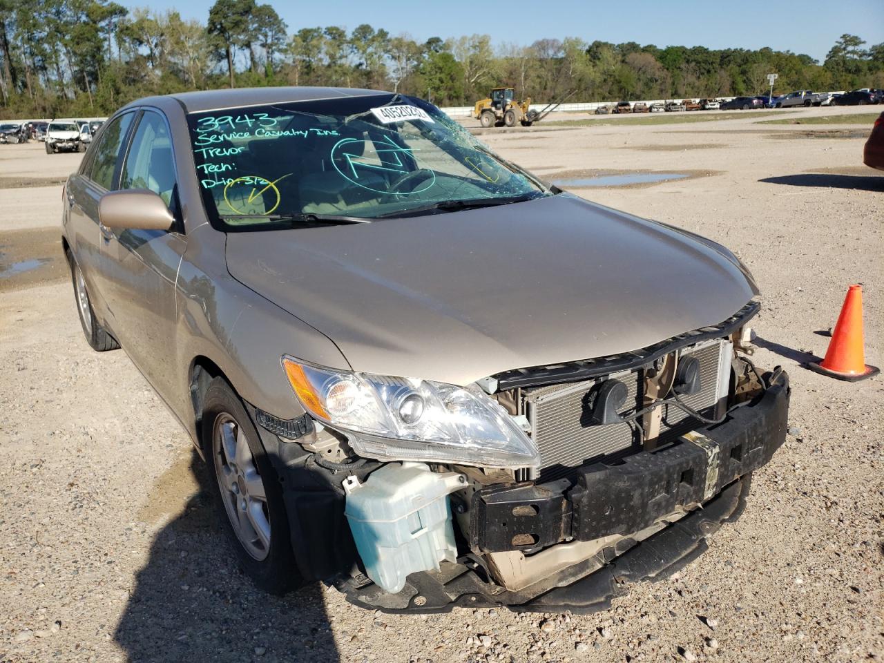 TOYOTA CAMRY CE 2007 with VIN 4T1BE46KX7U678490 - Photo from auction