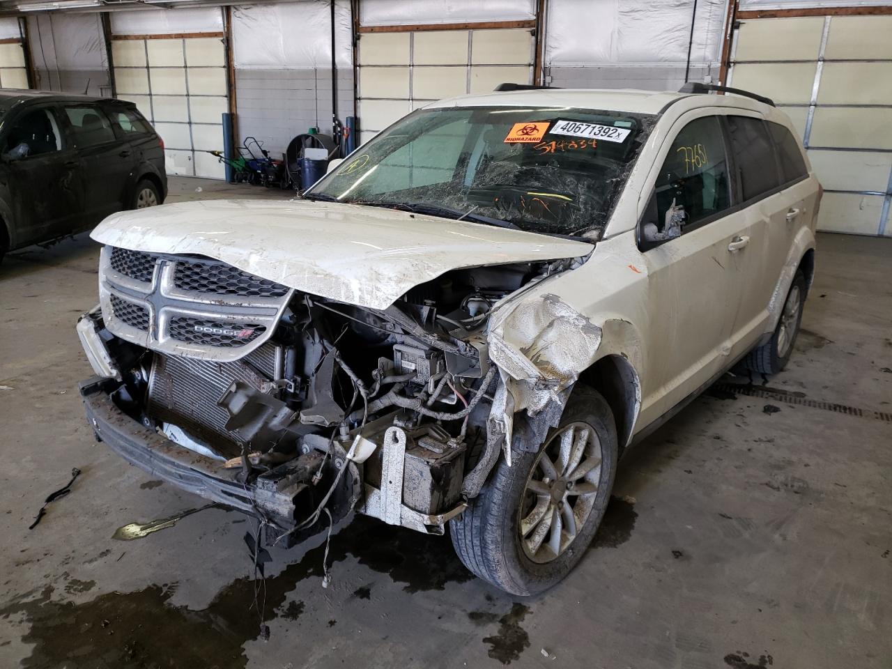 Photo 2 from auction – 2017 DODGE JOURNEY SX with VIN 3C4PDDBG8HT574834