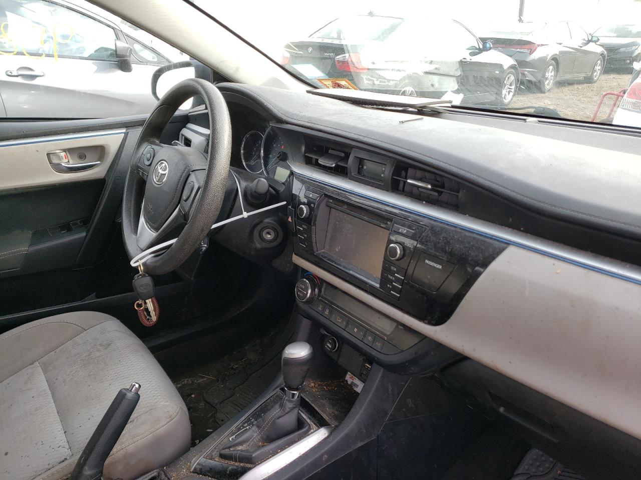Photo 9 from auction – 2016 TOYOTA COROLLA L with VIN 2T1BURHE3GC703285