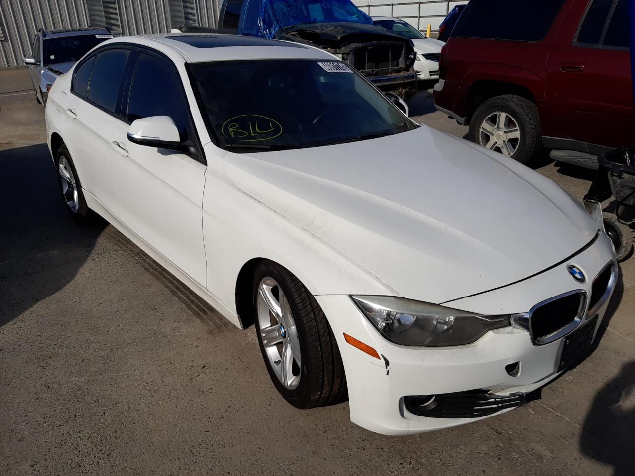 BMW 328 I 2013 with VIN WBA3A5C50DF359718 - Photo from auction