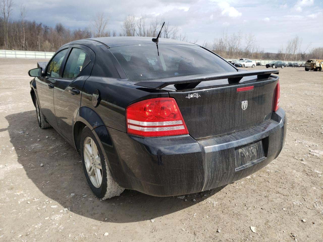 Photo 3 from auction – 2009 DODGE AVENGER SX with VIN 1B3LC56B59N541377