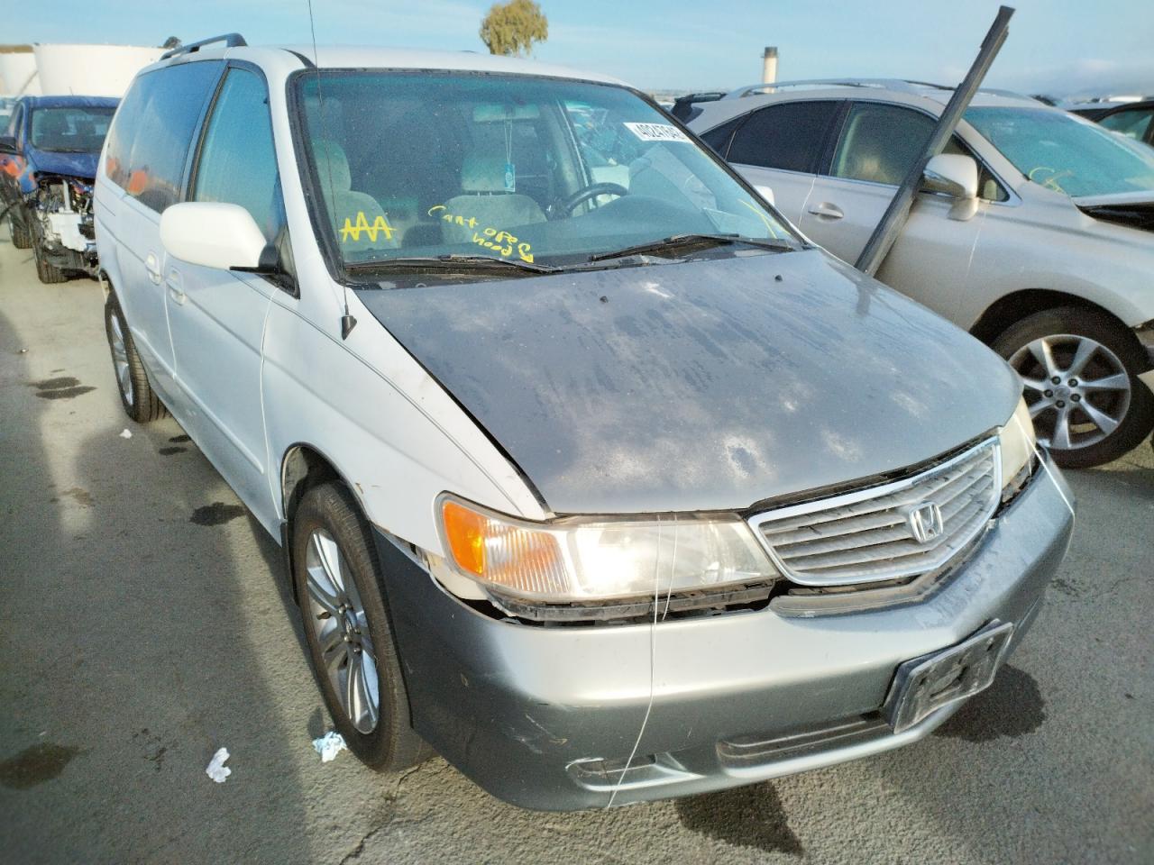 HONDA ODYSSEY EX 2004 with VIN 5FNRL186X4B041305 - Photo from auction