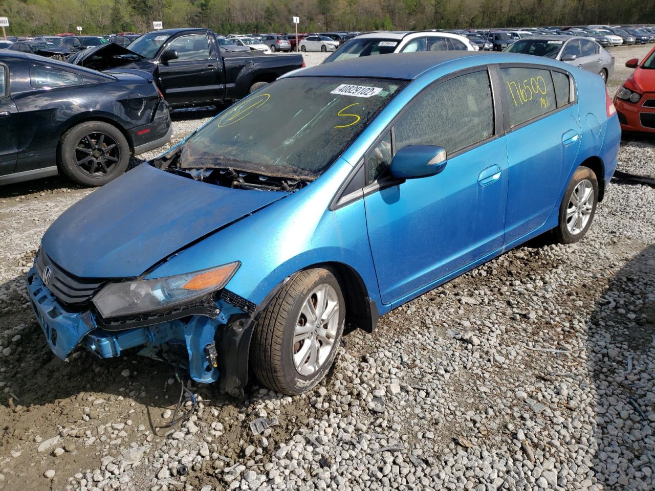 Photo 2 from auction – 2010 HONDA INSIGHT with VIN JHMZE2H78AS016974